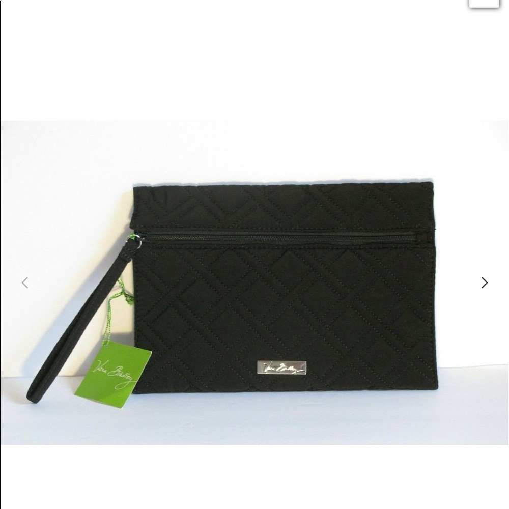 Vera Bradley Slim Wristlet Classic Black Wallet